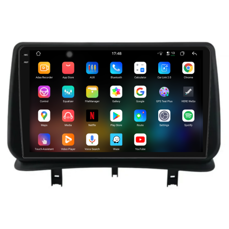 Navigatie Android Dedicata Renault Clio 3 (2005-2014), 2K, 12Gb Ram, 256Gb Stocare, Carplay [2]