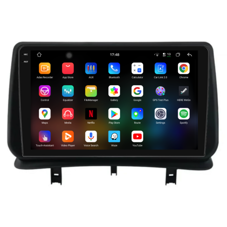 Navigatie Android Dedicata Renault Clio 3 (2005-2014), 2K, 12Gb Ram, 256Gb Stocare, Carplay [2]