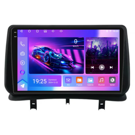 Navigatie Android Dedicata Renault Clio 3 (2005-2014), 9Inch, 2Gb Ram, 32Gb Stocare, Carplay [8]