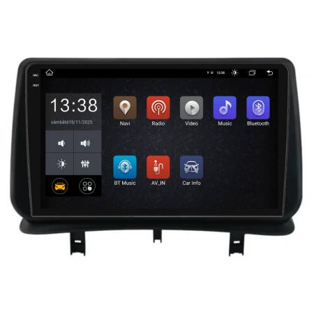 Navigatie Android Dedicata Renault Clio 3 (2005-2014), 9Inch, 8Gb Ram, 256Gb Stocare, Carplay [3]