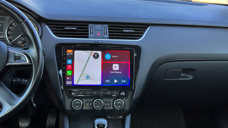 Navigatie Android Dedicata Skoda Octavia 3 (2013-2018) Display 2K, 8Gb Ram, 256Gb stocare, Bluetooth, WiFi, Waze, Carplay [6]