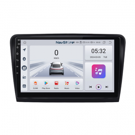Superb 2 (2008 - 2015) - Navigatie Android Dedicata Skoda Superb 2 (2008-2015), 10Inch, 4Gb Ram, 64Gb Stocare, Carplay