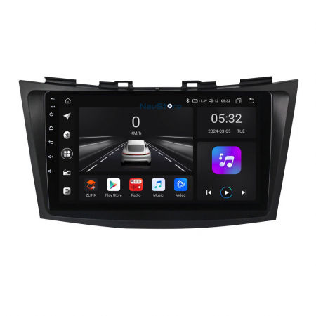 Navigatie Android Dedicata Suzuki Swift (2010-2017), 9Inch, 4Gb Ram, 64Gb Stocare, Bluetooth, WiFi, Carplay [1]