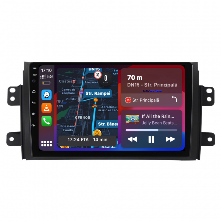 Navigatie Dedicata Suzuki SX4 (2006-2012), 9Inch 6Gb Ram, 128Gb Stocare, Carplay [1]