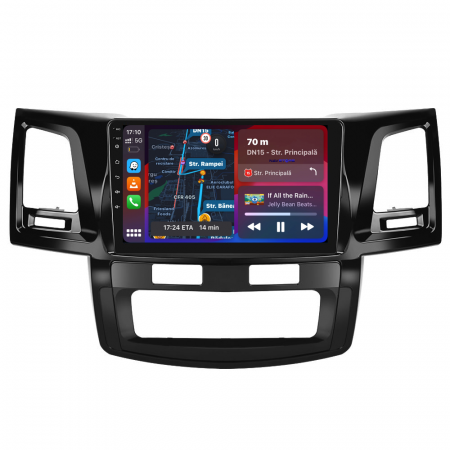 Navigatie Dedicata Toyota Hilux VII (2004 - 2015), 9Inch, 6Gb Ram, 128Gb Stocare, Carplay [1]