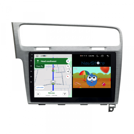 Navigatie Android Dedicata Volkswagen Golf 7 (2013-2020), 10Inch, 4Gb Ram, 64Gb Stocare, Bluetooth, WiFi, Carplay [6]