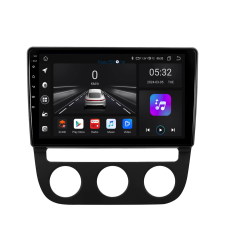 Navigatie Android Dedicata Volkswagen Golf5/Jetta (2004-2009), 10Inch, 4Gb Ram, 64Gb Stocare, Bluetooth, WiFi, Carplay [1]