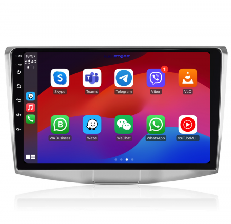 Navigatie Android Dedicata Volkswagen Passat B6, B7, CC (2005 -2015),10Inch, 1Gb Ram, 32Gb Stocare, Carplay [3]