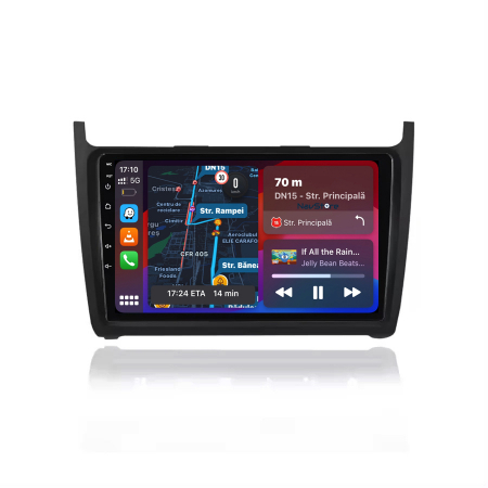 Navigatie Android Dedicata Volkswagen Polo (2009-2018), 9Inch, 4Gb Ram, 64Gb Stocare, Carplay [1]