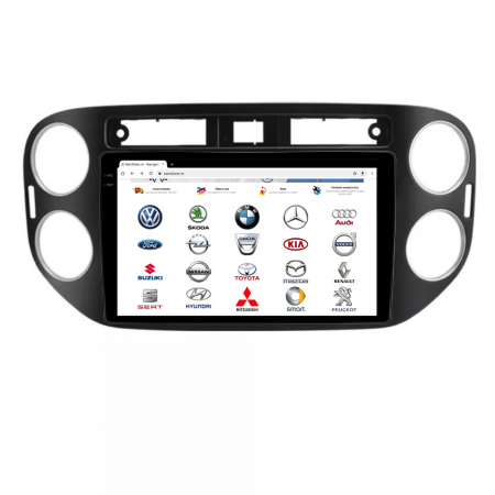 Navigatie Android Dedicata Volkswagen Tiguan (2011-2016), Display 2K, 8Gb Ram, 256Gb Stocare, Bluetooth, WiFi, Carplay [5]
