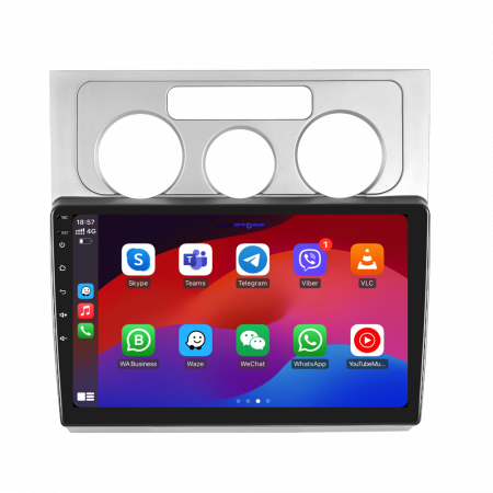 Navigatie Dedicata Volkswagen Touran (2003-2010), 10Inch, 6Gb Ram, 128Gb Stocare, Carplay [3]