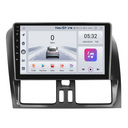 XC 60 (2008 - 2017) - Navigatie Android Dedicata Volvo Xc60 (2008 - 2017), 9 Inch, 4Gb Ram, 64Gb stocare, Bluetooth, WiFi, Carplay