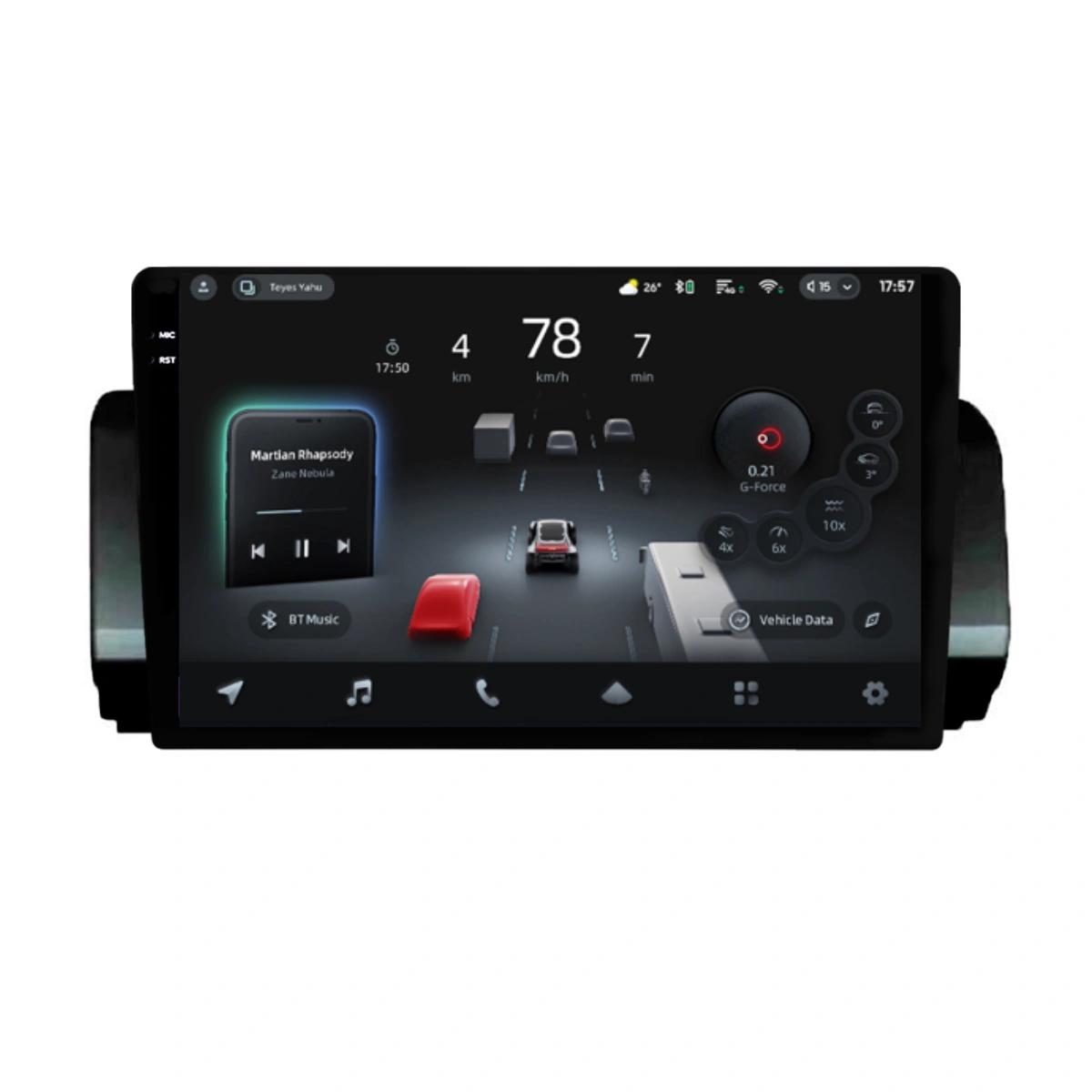 Navigatii Android - Navigatie Auto cu Asistenta AI Teyes CC4 PRO Dacia Sandero 3 2021-2024 8+128GB 9.5" QLED, Android 13, 5G, 7.1 DSP, CarPlay