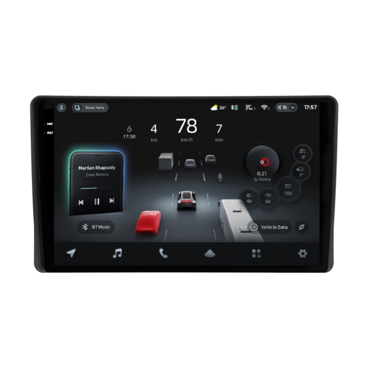 Navigatii Dedicate - Navigatie Auto cu Asistenta AI Teyes CC4 PRO Fiat Panda 2003-2012 8+128GB 9.5" QLED, Android 13, 5G, 7.1 DSP, CarPlay