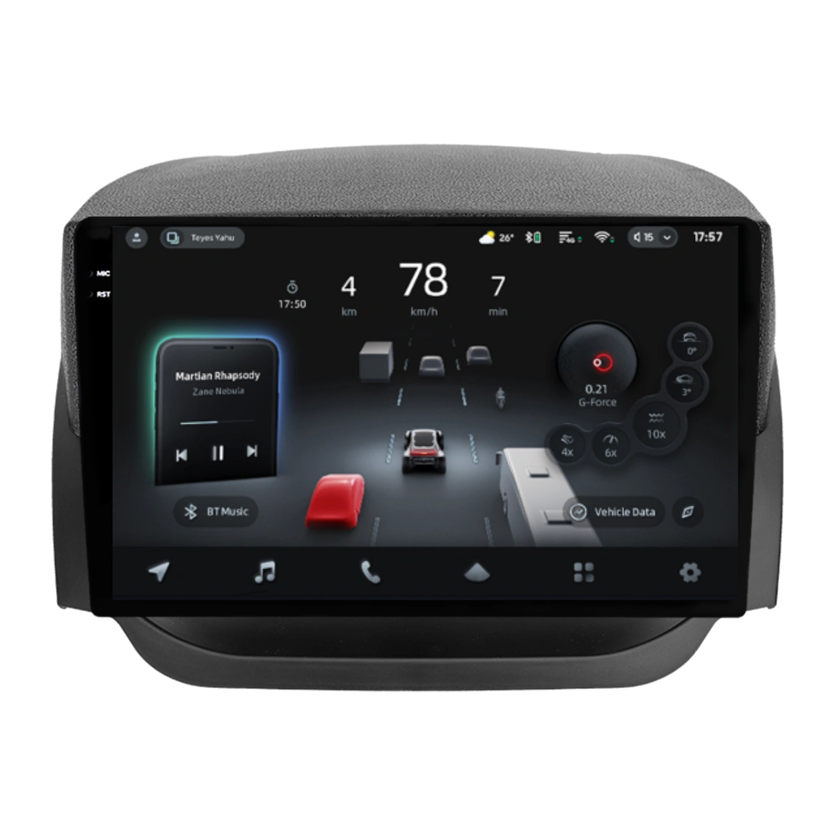 Navigatii Dedicate - Navigatie Auto cu Asistenta AI Teyes CC4 PRO Ford EcoSport 2014-2023 8+128GB 9.5" QLED, Android 13, 5G, 7.1 DSP, CarPlay