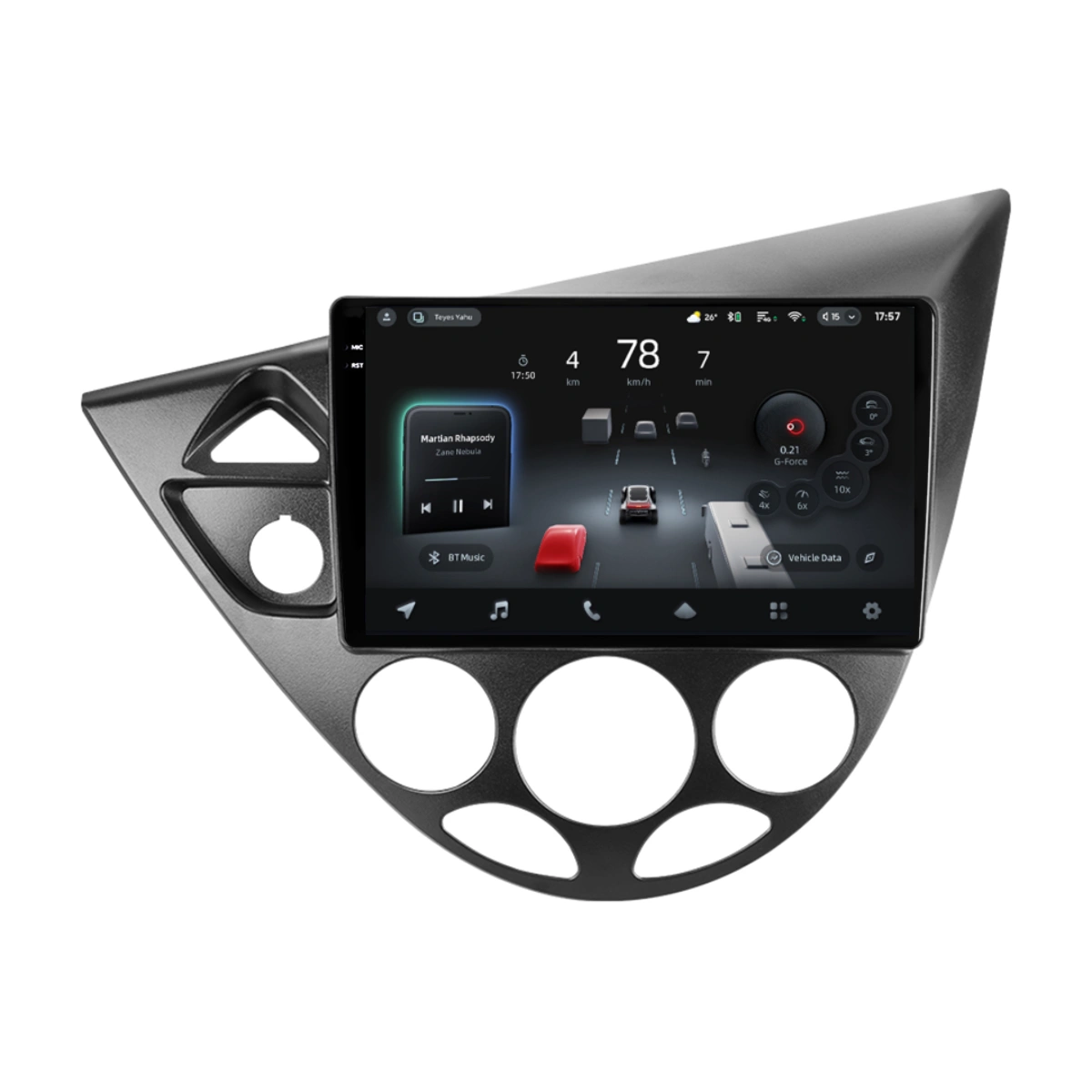 Navigatii Dedicate - Navigatie Auto cu Asistenta AI Teyes CC4 PRO Ford Focus 1 1998-2005 8+128GB 9.5" QLED, Android 13, 5G, 7.1 DSP, CarPlay