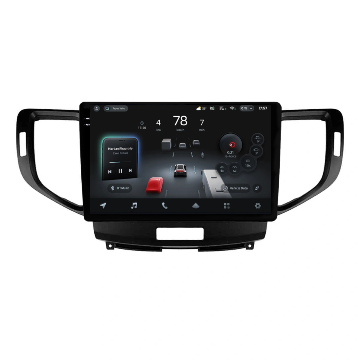 Navigatii Dedicate - Navigatie Auto cu Asistenta AI Teyes CC4 PRO Honda Accord 8 2008-2015 8+128GB 9.5" QLED, Android 13, 5G, 7.1 DSP, CarPlay