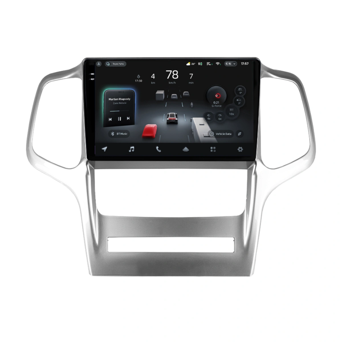 Navigatii Dedicate - Navigatie Auto cu Asistenta AI Teyes CC4 PRO Jeep Grand Cherokee 2 2010-2013 8+128GB 9.5" QLED, Android 13, 5G, 7.1 DSP, CarPlay