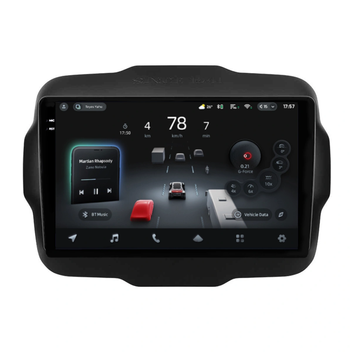 Navigatii Dedicate - Navigatie Auto cu Asistenta AI Teyes CC4 PRO Jeep Renegade 2014-2018 8+128GB 9.5" QLED, Android 13, 5G, 7.1 DSP, CarPlay