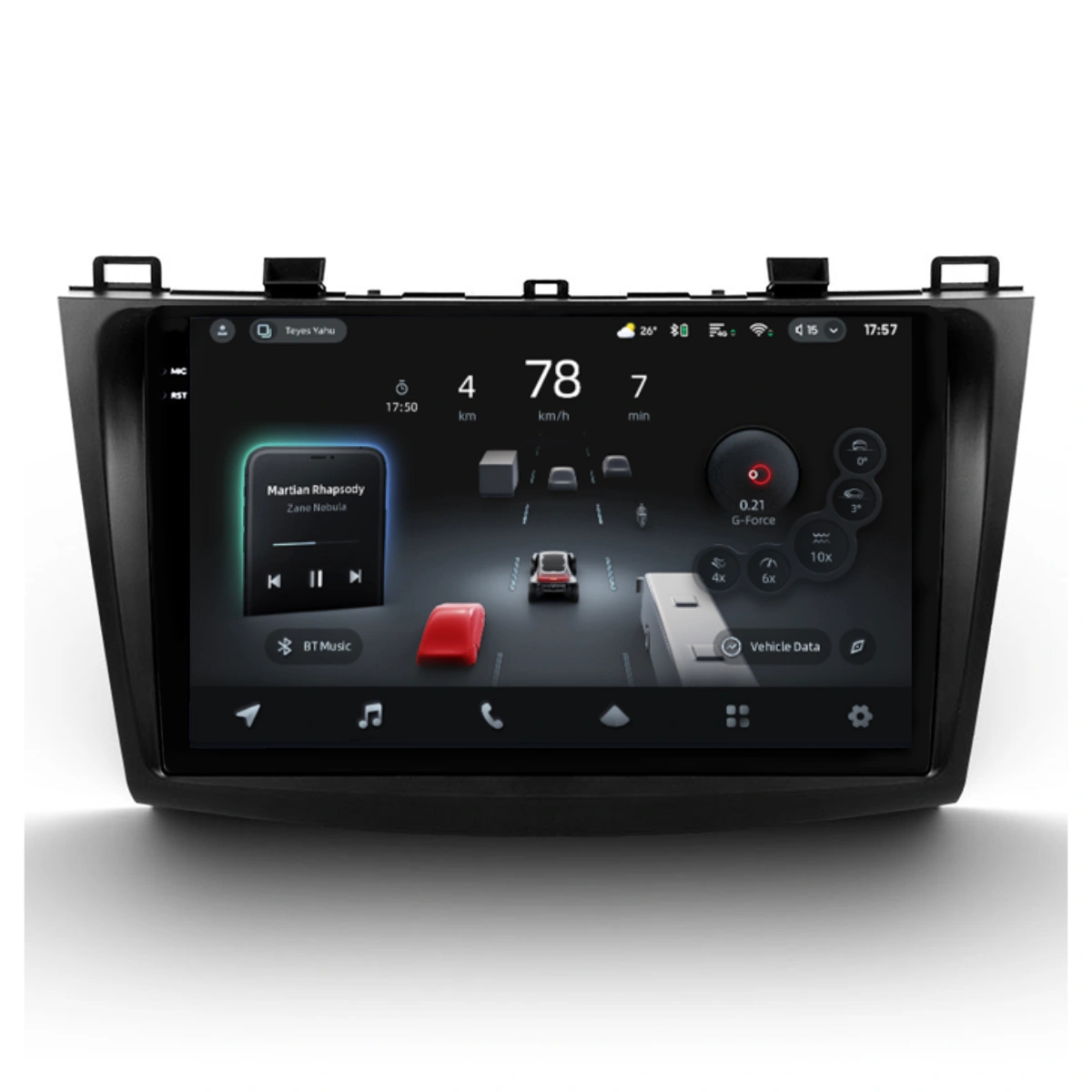 3 (2009 - 2013) - Navigatie Auto cu Asistenta AI Teyes CC4 PRO Mazda 3 II 2009-2013 8+128GB 9.5" QLED, Android 13, 5G, 7.1 DSP, CarPlay