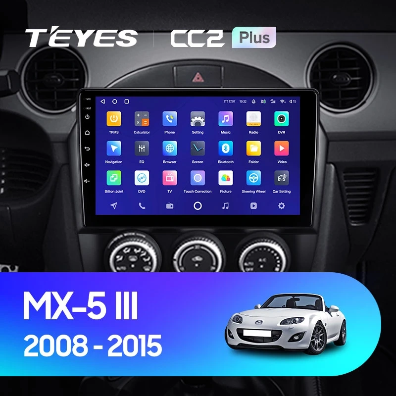 Navigatie Auto cu Asistenta AI Teyes CC4 PRO Mazda MX-5 III NC 2008-2015 8+128GB 9.5" QLED, Android 13, 5G, 7.1 DSP, CarPlay [1]