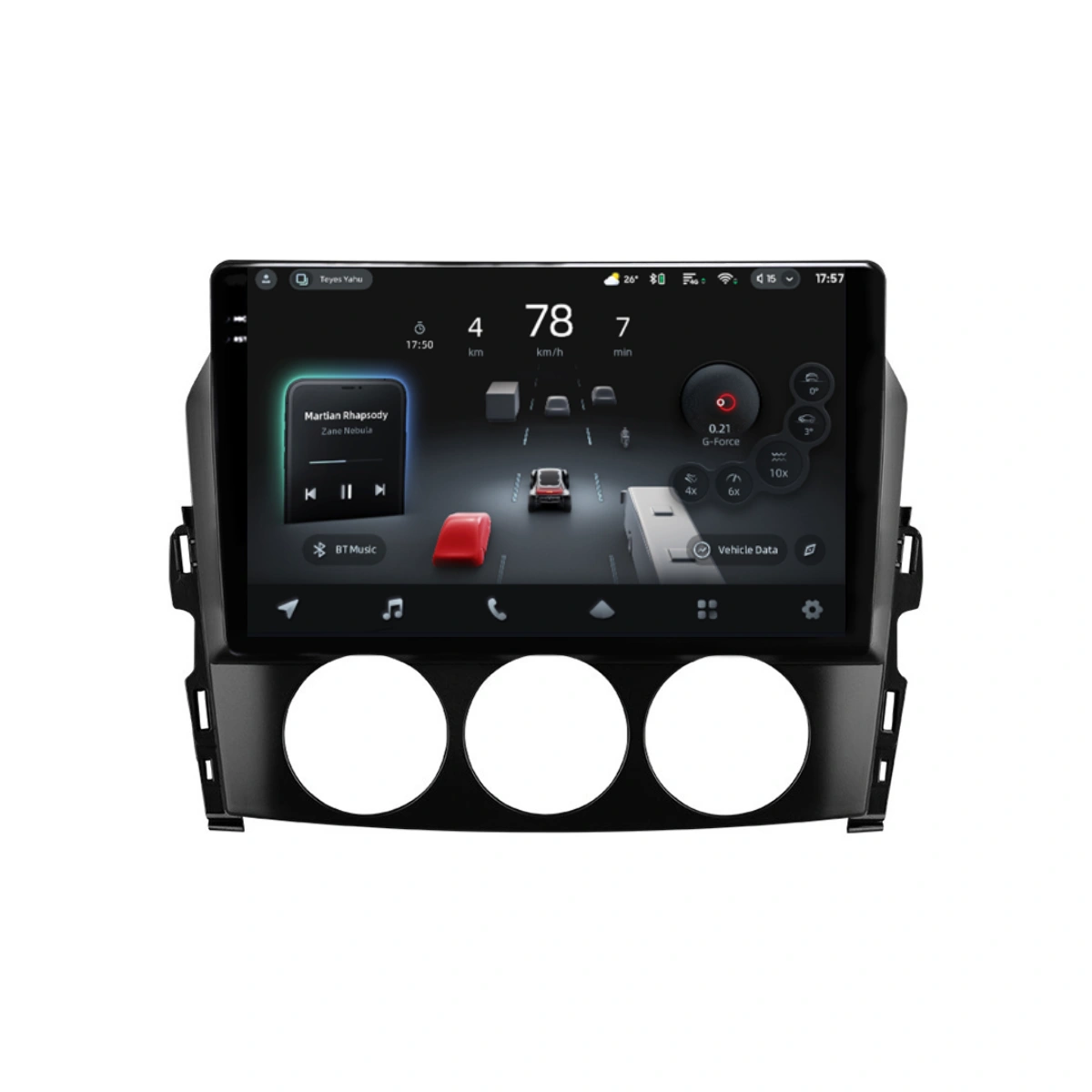 Navigatii Dedicate - Navigatie Auto cu Asistenta AI Teyes CC4 PRO Mazda MX-5 III NC 2008-2015 8+128GB 9.5" QLED, Android 13, 5G, 7.1 DSP, CarPlay