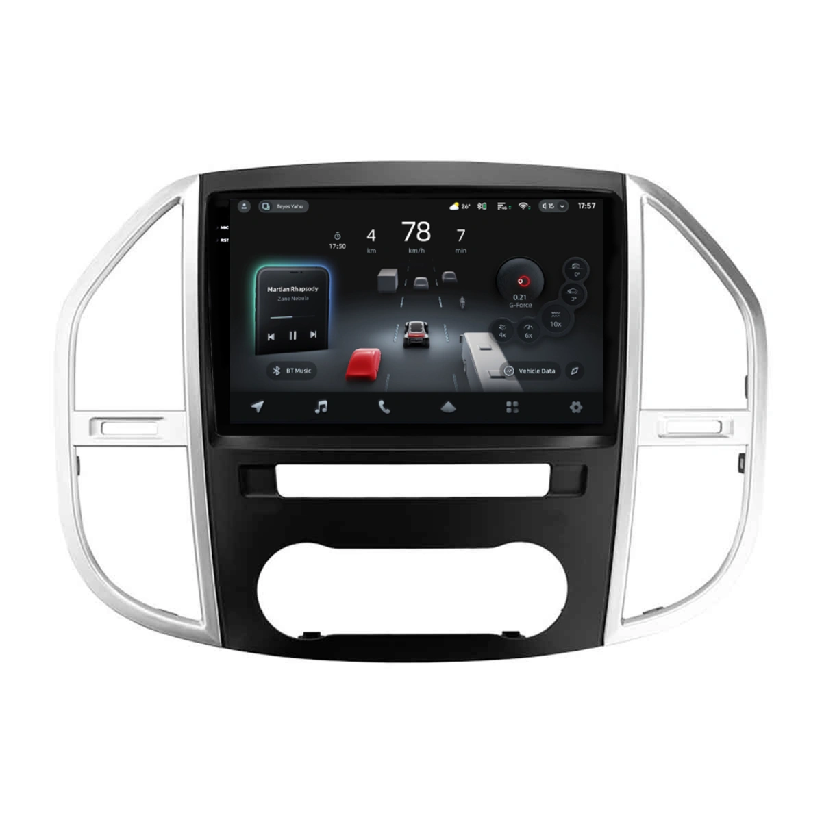 Vito W447 (2014 - 2021) - Navigatie Auto cu Asistenta AI Teyes CC4 PRO Mercedes-Benz Vito 3 2014-2023 8+128GB 10.36" QLED, Android 13, 5G, 7.1 DSP, CarPlay