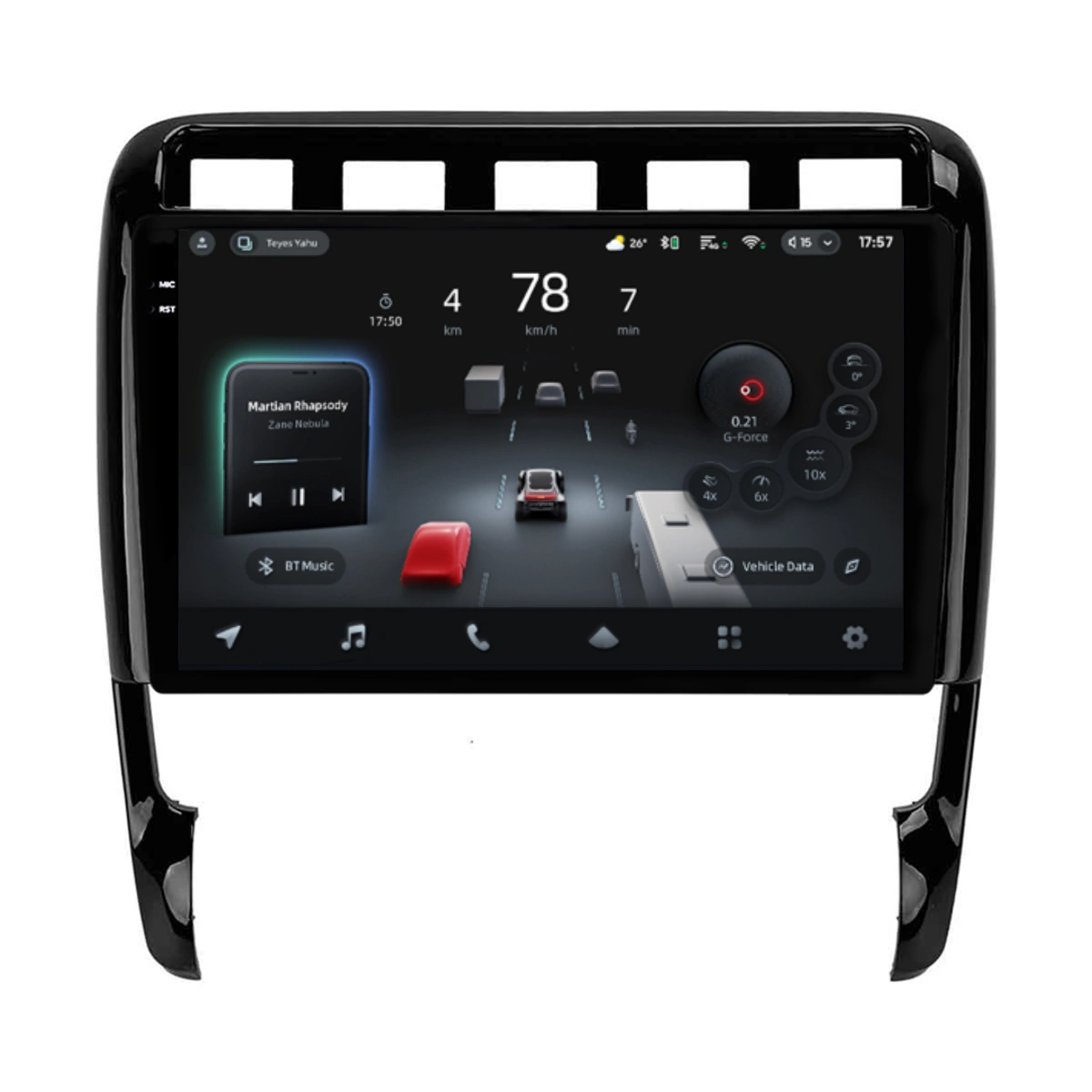 Navigatii Dedicate - Navigatie Auto cu Asistenta AI Teyes CC4 PRO Porsche Cayenne 2002-2010 8+128GB 9.5" QLED, Android 13, 5G, 7.1 DSP, CarPlay