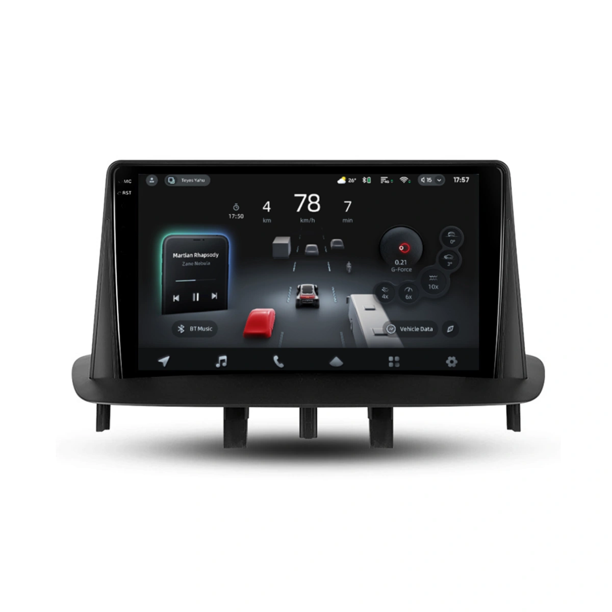 Navigatii Dedicate - Navigatie Auto cu Asistenta AI Teyes CC4 PRO Renault Fluence 2008-2014 8+128GB 9.5" QLED, Android 13, 5G, 7.1 DSP, CarPlay