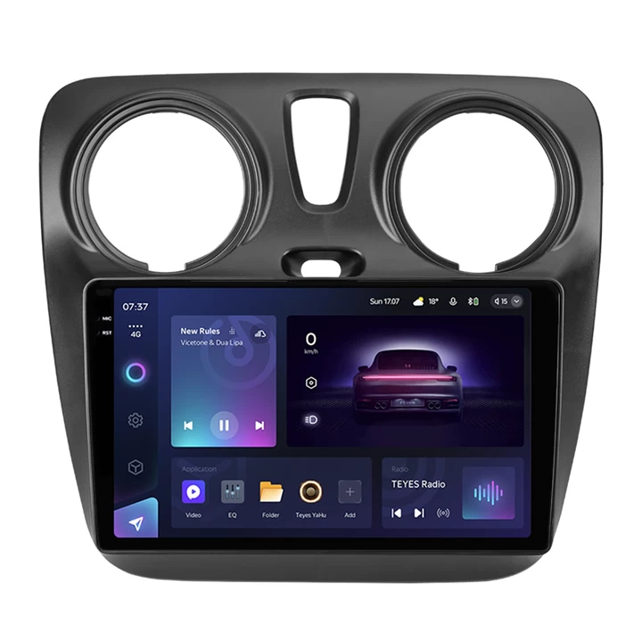 Dokker (2010 - 2020) - Navigatie Auto Teyes CC3 2K 360° Dacia Dokker 2012-2020 6+128GB 9.5" QLED Octa-core 2Ghz, Android 4G Bluetooth 5.1 DSP