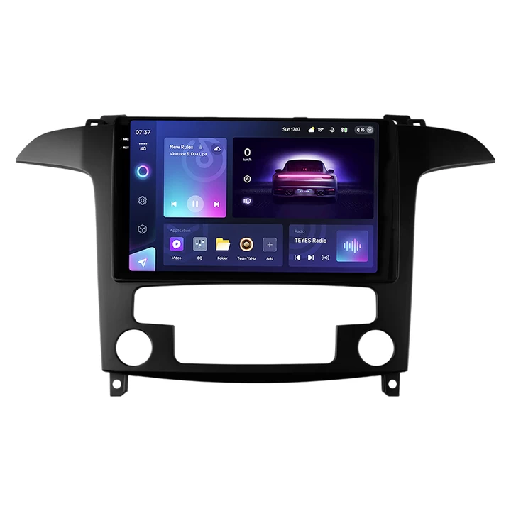 S-MAX (2006 - 2015) - Navigatie Auto Teyes CC3 2K 360° Ford S-MAX 2006-2015 6+128GB 9.5" QLED Octa-core 2Ghz, Android 4G Bluetooth 5.1 DSP