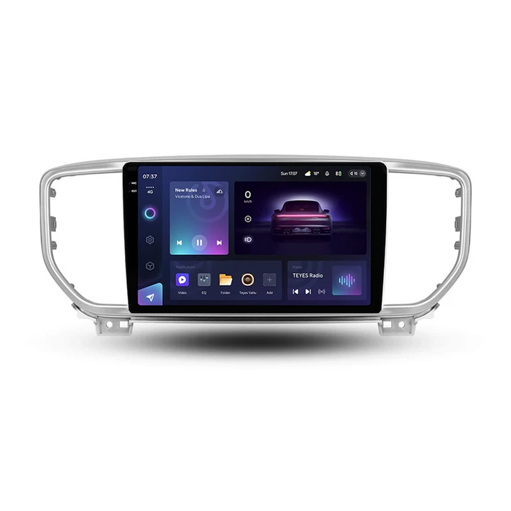 Sportage (2016 - 2019) - Navigatie Auto Teyes CC3 2K 360° Kia Sportage 4 2016-2018 6+128GB 9.5" QLED Octa-core 2Ghz, Android 4G Bluetooth 5.1 DSP