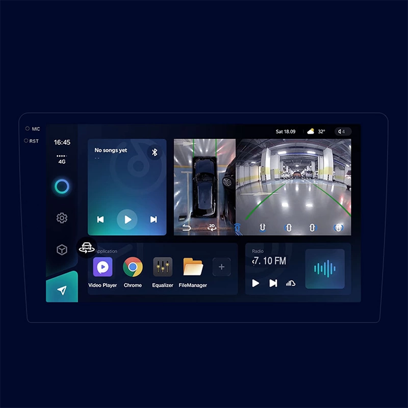 Navigatie Auto Teyes CC3 2K 360 Mitsubishi Outlander 1 2003-2006 6+128GB 9.5" QLED Octa-core 2Ghz Android 4G Bluetooth 5.1 DSP [5]