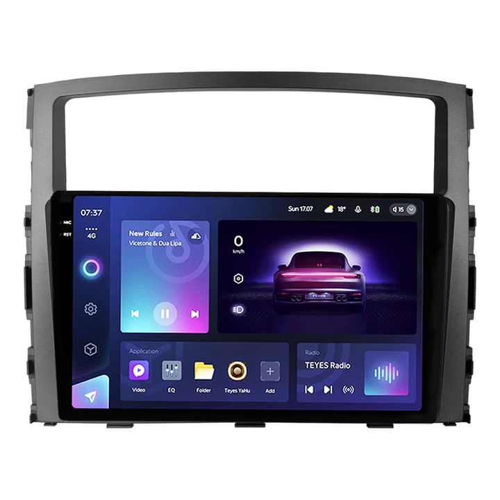 Pajero (2006 - 2014) - Navigatie Auto Teyes CC3 2K 360 Mitsubishi Pajero 4 V80 2006-2021 6+128GB 9.5" QLED Octa-core 2Ghz Android 4G Bluetooth 5.1 DSP