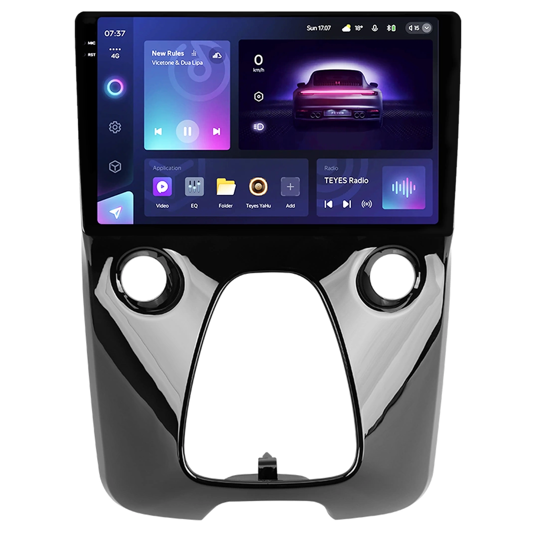 108 (2014 - 2021) - Navigatie Auto Teyes CC3 2K 360° Peugeot 108 2014-2021 6+128GB 10.36" QLED Octa-core 2Ghz, Android 4G Bluetooth 5.1 DSP