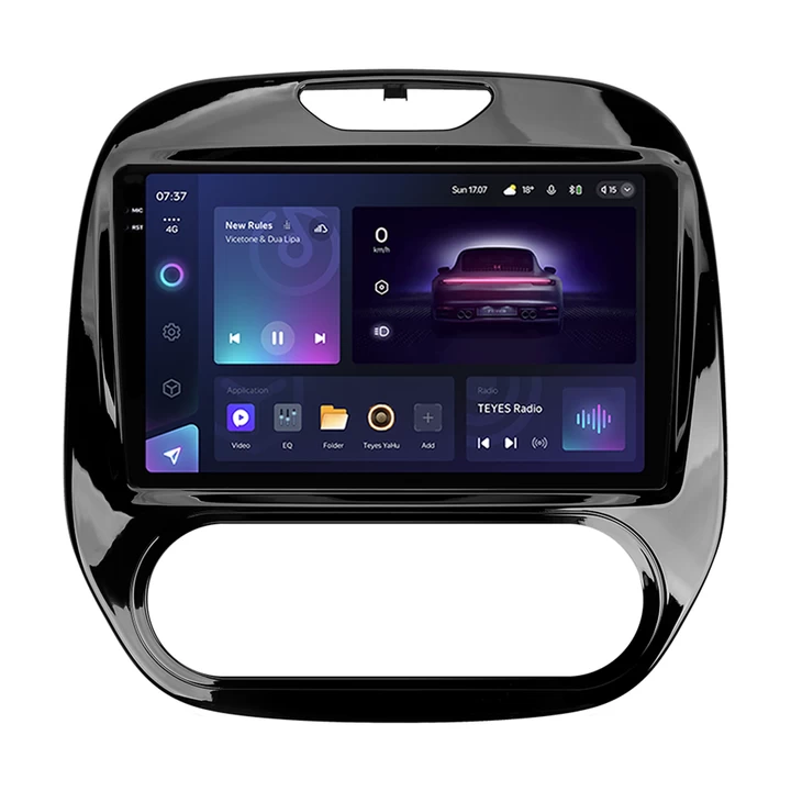 Captur (2013 - 2017) - Navigatie Auto Teyes CC3 2K 360° Renault Captur 2016-2019 6+128GB 9.5" QLED Octa-core 2Ghz, Android 4G Bluetooth 5.1 DSP