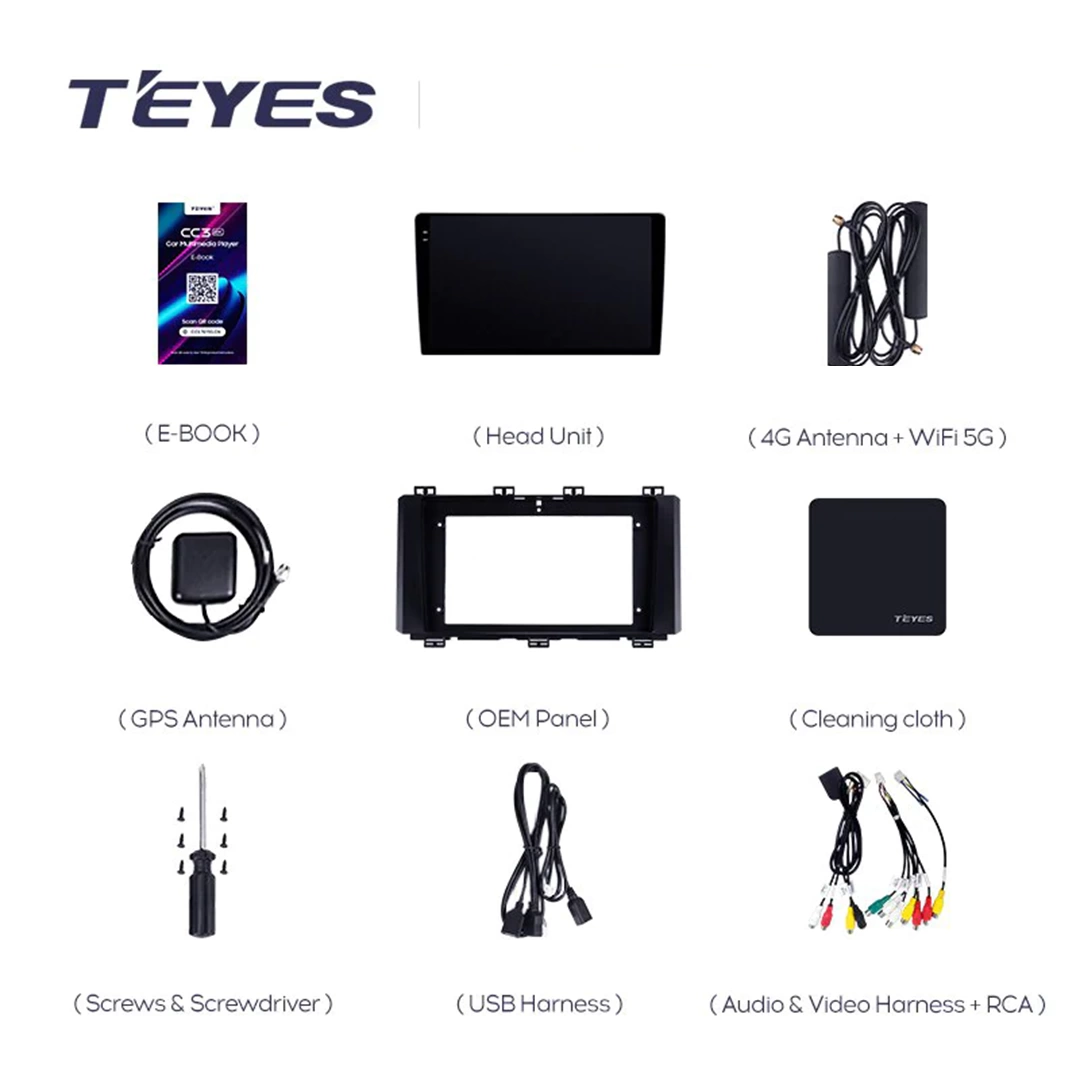 Navigatie Auto Teyes CC3 2K 360° Seat Ateca 2016-2021 6+128GB 9.5" QLED Octa-core 2Ghz, Android 4G Bluetooth 5.1 DSP [2]