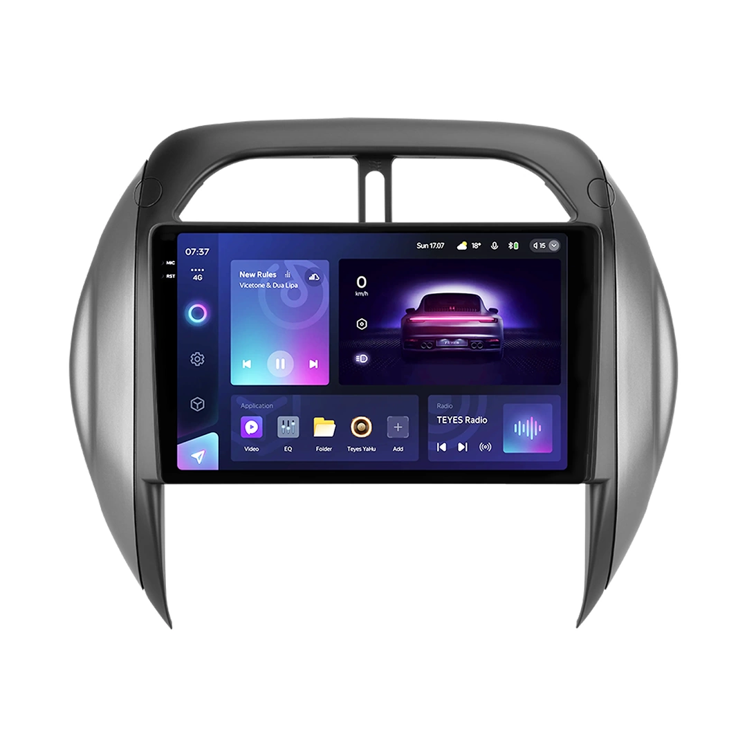 Rav 4 (2000 - 2005) - Navigatie Auto Teyes CC3 2K 360° Toyota RAV4 2 XA20 2003-2005 6+128GB 9.5" QLED Octa-core 2Ghz, Android 4G Bluetooth 5.1 DSP