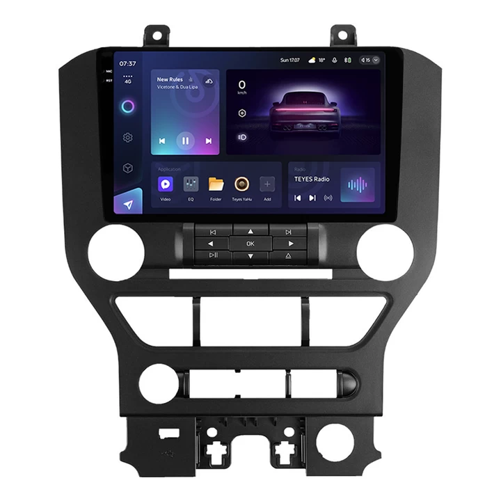 Mustang (2014 - 2021) - Navigatie Auto Teyes CC3 2K Ford Mustang 6 2015-2023 4+64GB 9.5" QLED Octa-core 2Ghz Android 4G Bluetooth 5.1 DSP