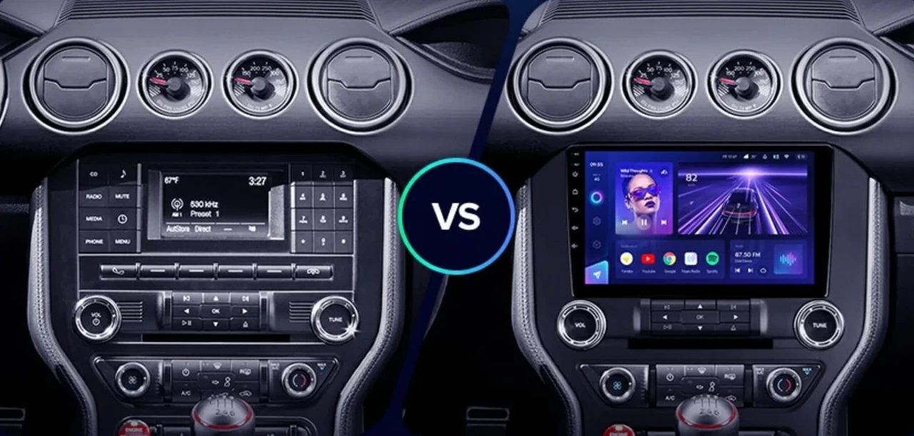 Navigatie Auto Teyes CC3 2K Ford Mustang 6 2015-2023 6+128GB 9.5" QLED Octa-core 2Ghz Android 4G Bluetooth 5.1 DSP [2]