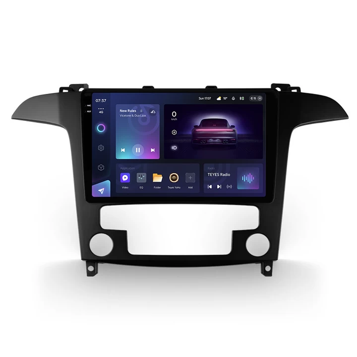 S-MAX (2006 - 2015) - Navigatie Auto Teyes CC3 2K Ford S-MAX 2006-2015 6+128GB 9.5" QLED Octa-core 2Ghz, Android 4G Bluetooth 5.1 DSP