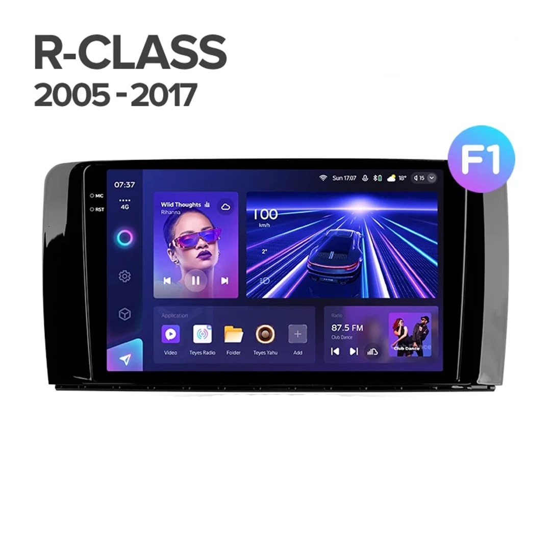 Navigatie Auto Teyes CC3 2K Mercedes-Benz R Class W251 2005-2017 4+64GB 9.5" QLED Octa-core 2Ghz, Android 4G Bluetooth 5.1 DSP [5]