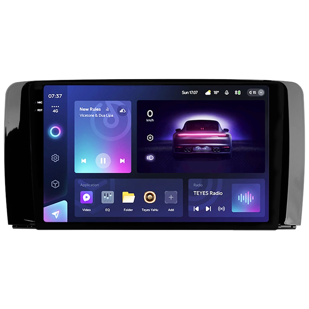 R-Class W251 (2005 - 2017) - Navigatie Auto Teyes CC3 2K Mercedes-Benz R Class W251 2005-2017 6+128GB 9.5" QLED Octa-core 2Ghz, Android 4G Bluetooth 5.1 DSP