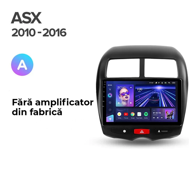 Navigatie Auto Teyes CC3 2K Mitsubishi ASX 1 2010-2016 6+128GB 10.36" QLED Octa-core 2Ghz, Android 4G Bluetooth 5.1 DSP [7]