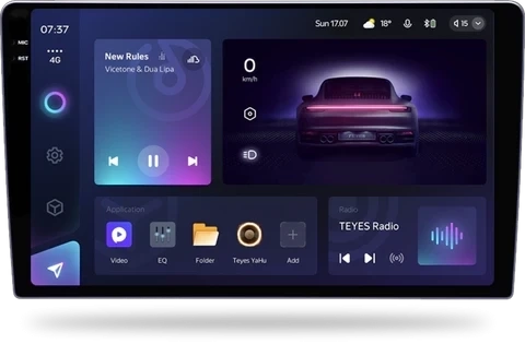 Navigatii Dedicate - Navigatie Auto Teyes CC3 2k Split 4+64GB 10.36" QLED Octa-core 1.8Ghz, Android 4G Bluetooth 5.1 DSP