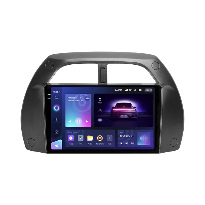 Rav 4 (2000 - 2005) - Navigatie Auto Teyes CC3 2K Toyota RAV4 2 XA20 2000-2003 6+128GB 9.5" QLED Octa-core 2Ghz, Android 4G Bluetooth 5.1 DSP