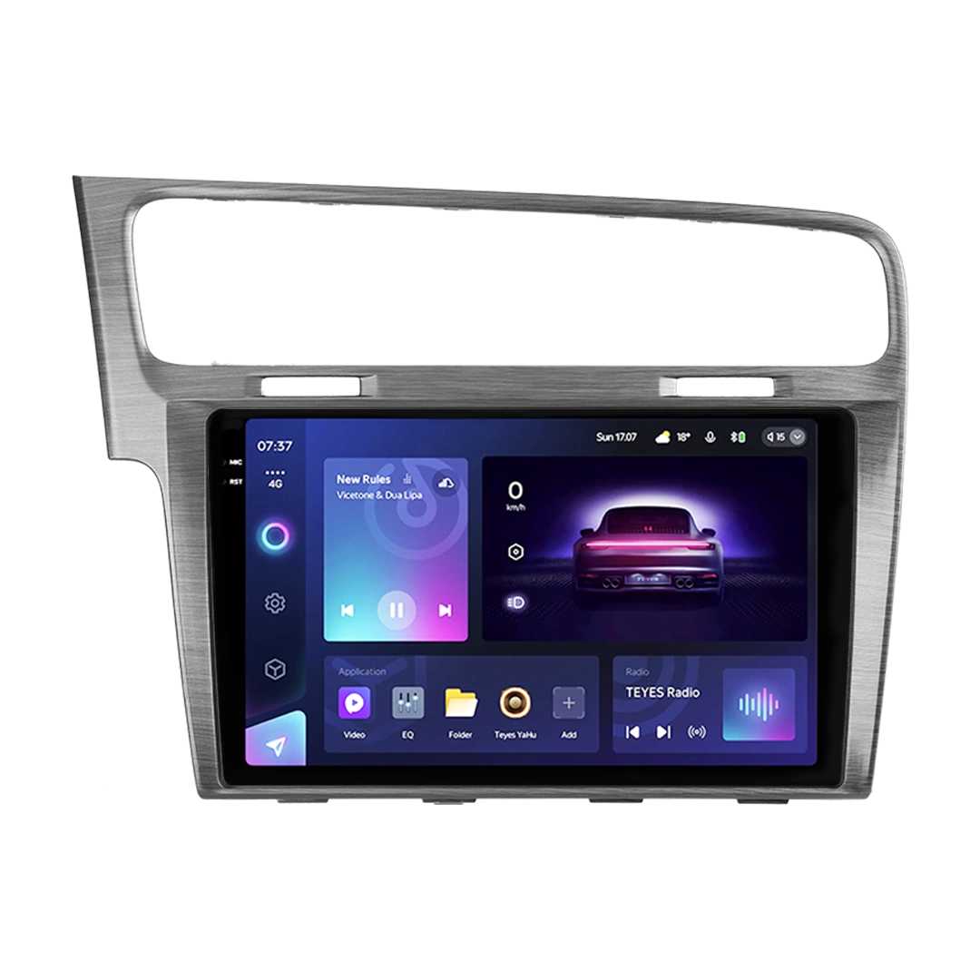 Golf 7 (2013 - 2020) - Navigatie Auto Teyes CC3 2K Volkswagen Golf 7 2012-2020 4+64GB 10.36" QLED Octa-core 2Ghz, Android 4G Bluetooth 5.1 DSP