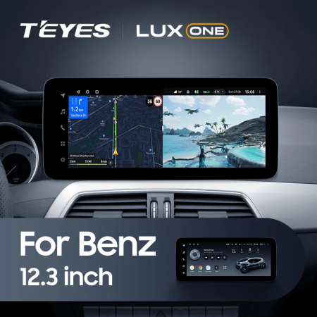 Navigatie Auto Teyes Lux One Mercedes-Benz B Class W246 2011-2018 NTG 4.5 6+128GB 12.3" IPS Octa-core 2Ghz, Android 4G Bluetooth 5.1 DSP [1]