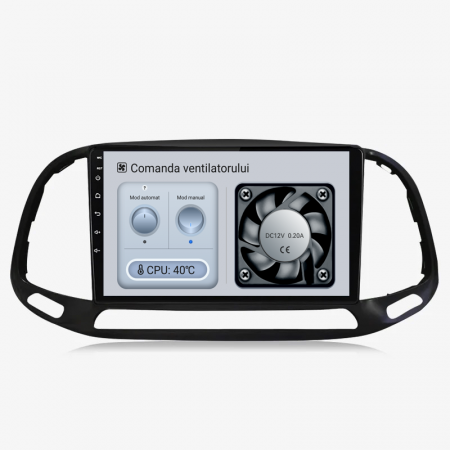 Navigatie Dedicata Fiat Doblo (2015-2019), 9Inch, 8Gb Ram, 256Gb Stocare, Carplay [5]