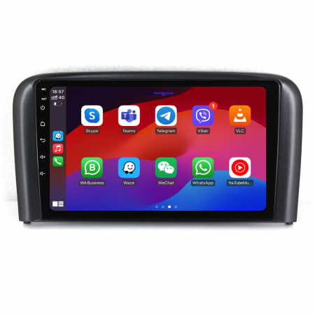 Navigatie Dedicata Volvo S80 (1998-2006), 9Inch, 6Gb Ram, 128Gb Stocare, Carplay [3]
